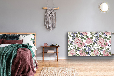 Magnet Heizkörperverkleidung Aquarellrosen