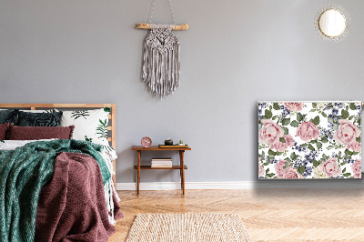 Magnet Heizkörperverkleidung Aquarellrosen