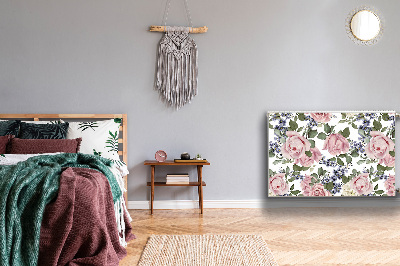 Magnet Heizkörperverkleidung Aquarellrosen