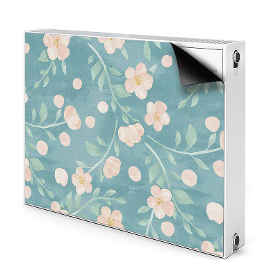Dekorativer Heizkörpermagnet Pastellblumen