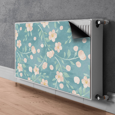 Dekorativer Heizkörpermagnet Pastellblumen