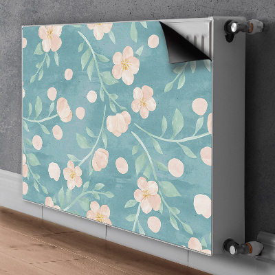 Dekorativer Heizkörpermagnet Pastellblumen