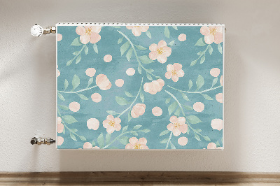 Dekorativer Heizkörpermagnet Pastellblumen