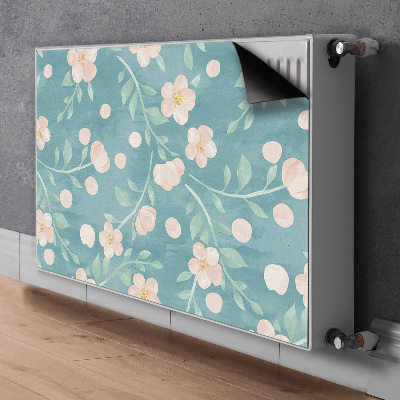 Dekorativer Heizkörpermagnet Pastellblumen