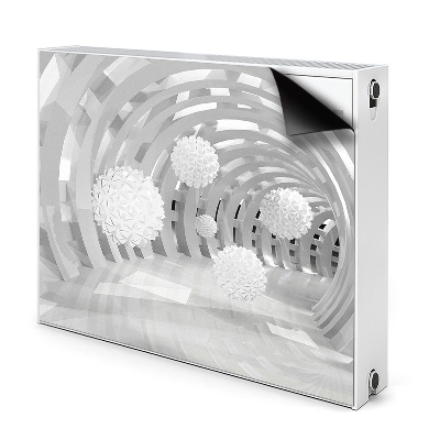 Magnet Heizkörperverkleidung Abstrakter 3d-tunnel
