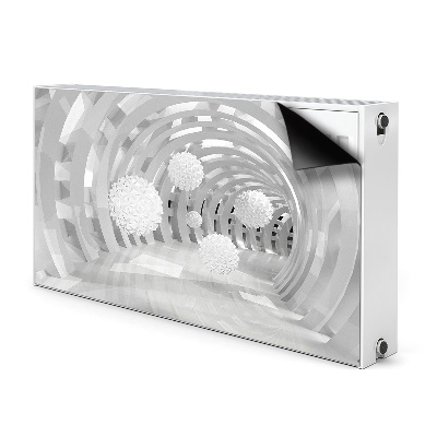 Magnet Heizkörperverkleidung Abstrakter 3d-tunnel