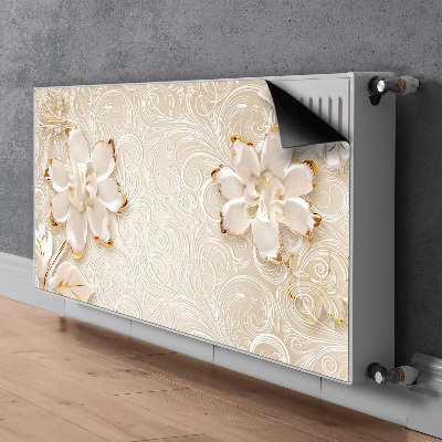 Heizkörperverkleidung magnet Blumengrafik