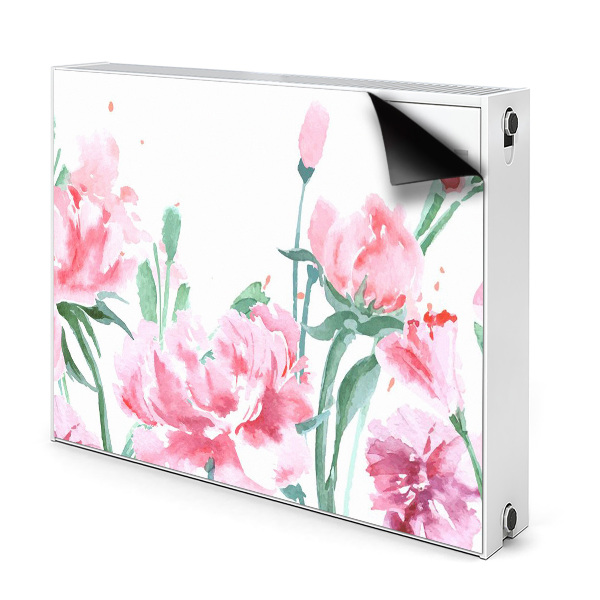 Magnet Heizkörperverkleidung Pinke blumen