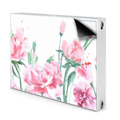 Magnet Heizkörperverkleidung Pinke blumen