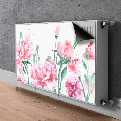 Magnet Heizkörperverkleidung Pinke blumen