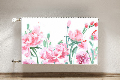 Magnet Heizkörperverkleidung Pinke blumen
