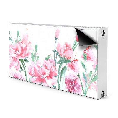 Magnet Heizkörperverkleidung Pinke blumen