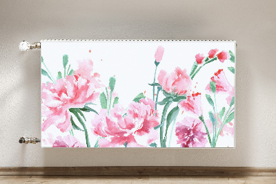 Magnet Heizkörperverkleidung Pinke blumen