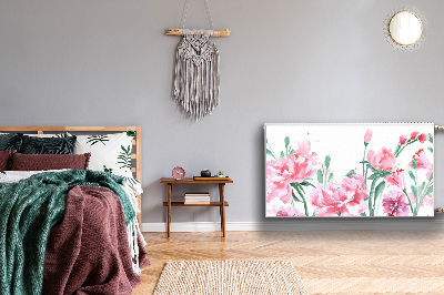 Magnet Heizkörperverkleidung Pinke blumen
