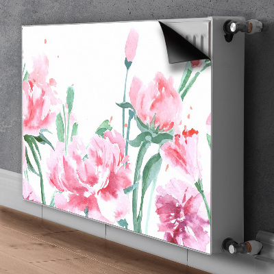 Magnet Heizkörperverkleidung Pinke blumen