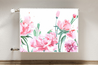 Magnet Heizkörperverkleidung Pinke blumen