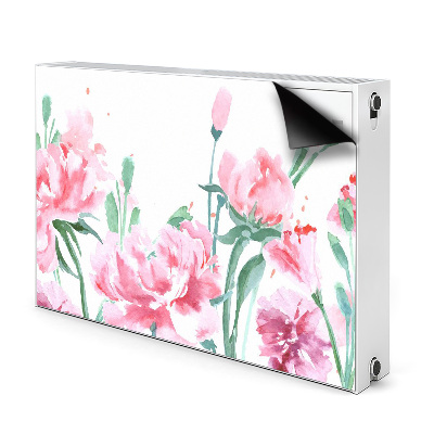 Magnet Heizkörperverkleidung Pinke blumen