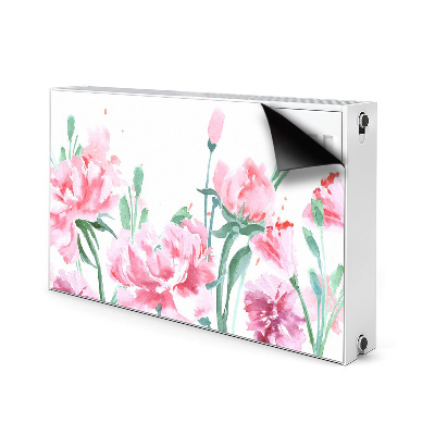 Magnet Heizkörperverkleidung Pinke blumen