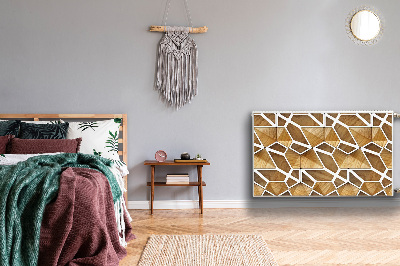 Heizkörperverkleidung magnetisch Holzmuster