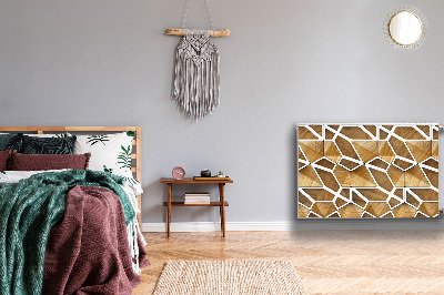 Heizkörperverkleidung magnetisch Holzmuster