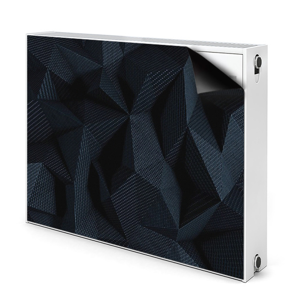 Heizkörperverkleidung magnetisch Geometrische 3d-grafiken