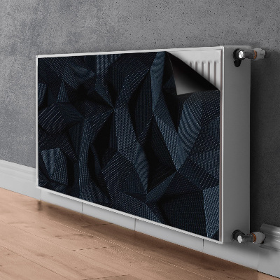 Heizkörperverkleidung magnetisch Geometrische 3d-grafiken