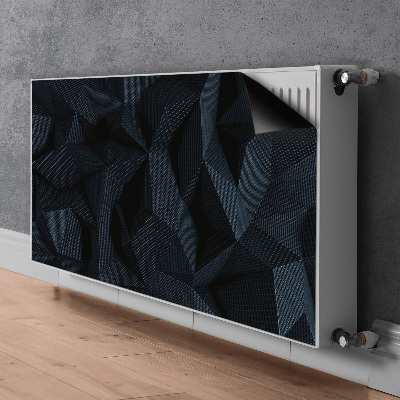Heizkörperverkleidung magnetisch Geometrische 3d-grafiken