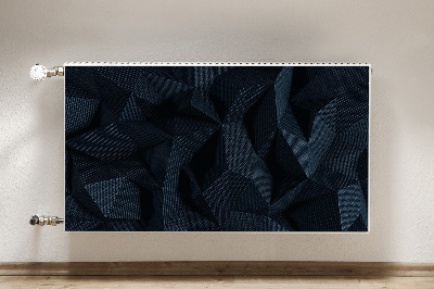 Heizkörperverkleidung magnetisch Geometrische 3d-grafiken
