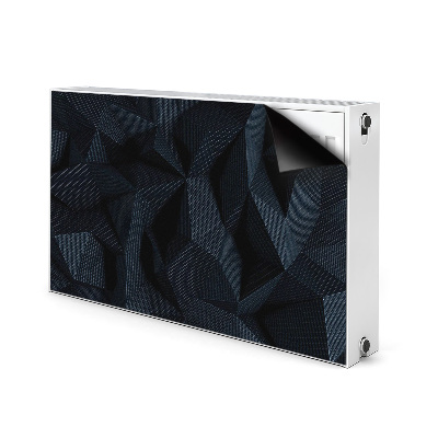 Heizkörperverkleidung magnetisch Geometrische 3d-grafiken