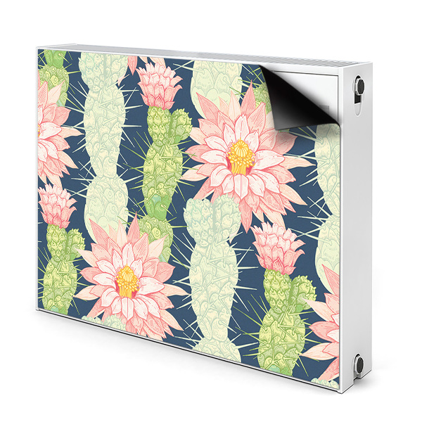 Heizkörperverkleidung magnet Kaktusblüten
