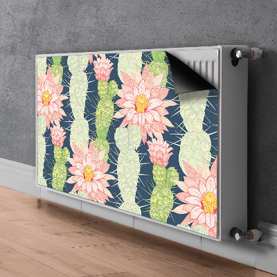 Heizkörperverkleidung magnet Kaktusblüten
