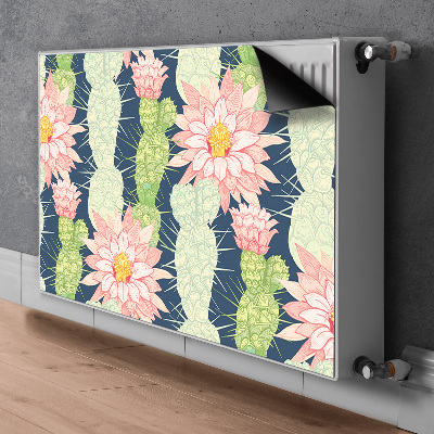 Heizkörperverkleidung magnet Kaktusblüten