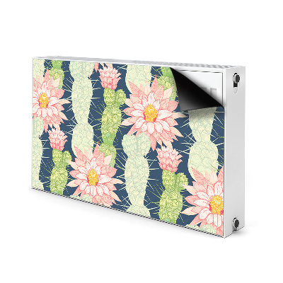 Heizkörperverkleidung magnet Kaktusblüten