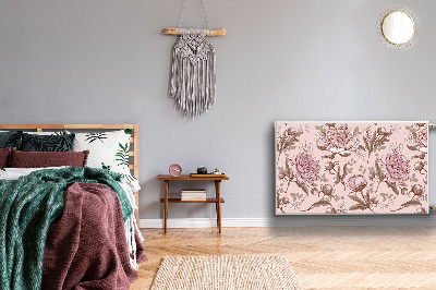 Magnet Heizkörperverkleidung Rosa pfingstrosen