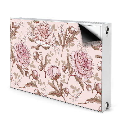 Magnet Heizkörperverkleidung Rosa pfingstrosen