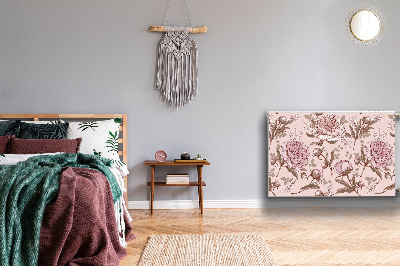 Magnet Heizkörperverkleidung Rosa pfingstrosen