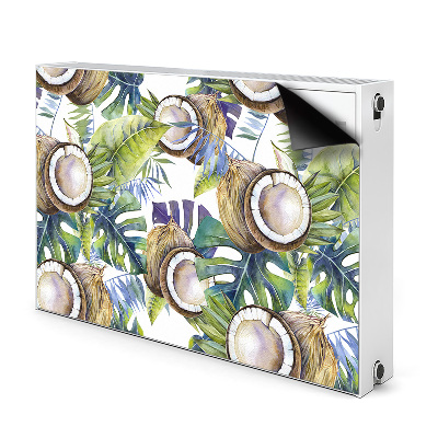 Heizkörperverkleidung magnet Kokosnüsse und blätter