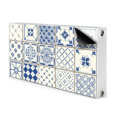 Heizkörperverkleidung magnet Blaue fliesen