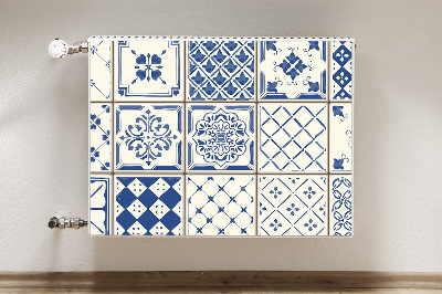 Heizkörperverkleidung magnet Blaue fliesen
