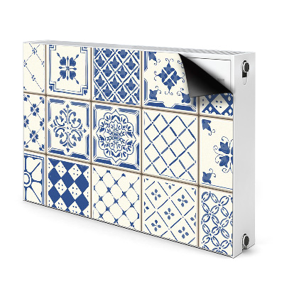 Heizkörperverkleidung magnet Blaue fliesen