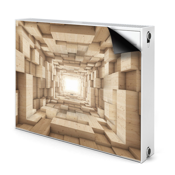 Magnet Heizkörperverkleidung Holz abstraktion