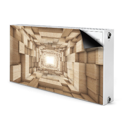 Magnet Heizkörperverkleidung Holz abstraktion