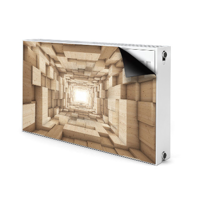 Magnet Heizkörperverkleidung Holz abstraktion