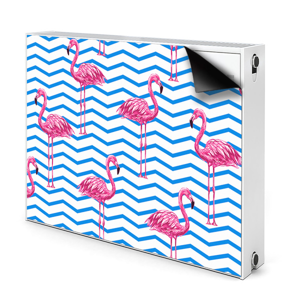 Heizkörperverkleidung magnetisch Flamingos
