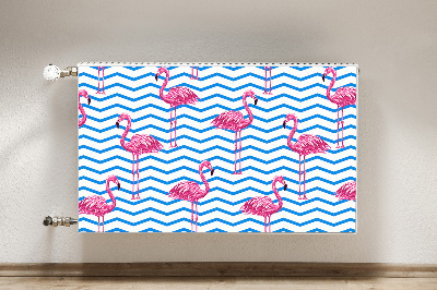 Heizkörperverkleidung magnetisch Flamingos