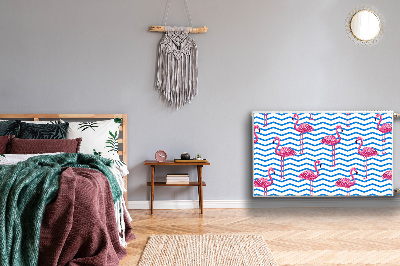Heizkörperverkleidung magnetisch Flamingos