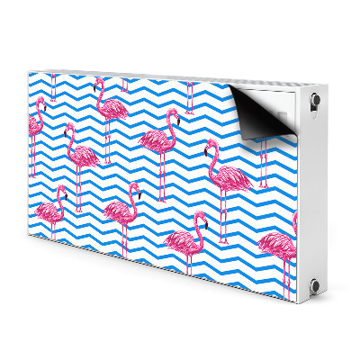 Heizkörperverkleidung magnetisch Flamingos