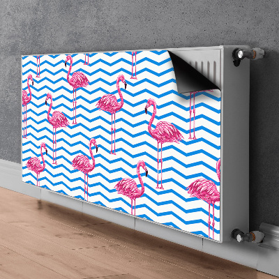 Heizkörperverkleidung magnetisch Flamingos