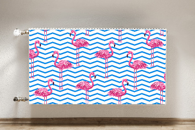 Heizkörperverkleidung magnetisch Flamingos