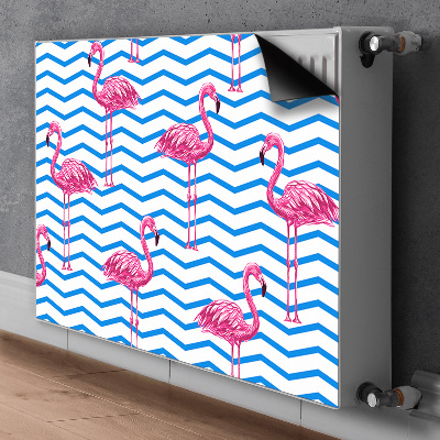 Heizkörperverkleidung magnetisch Flamingos